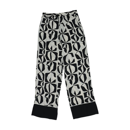 Beige Casual Relaxed Pants