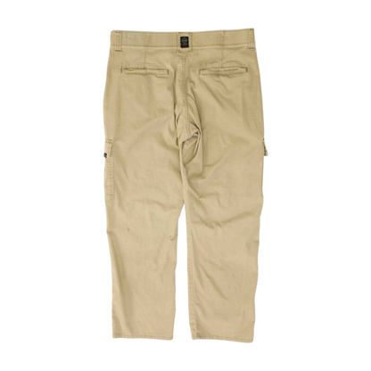 Khaki Straight Pants
