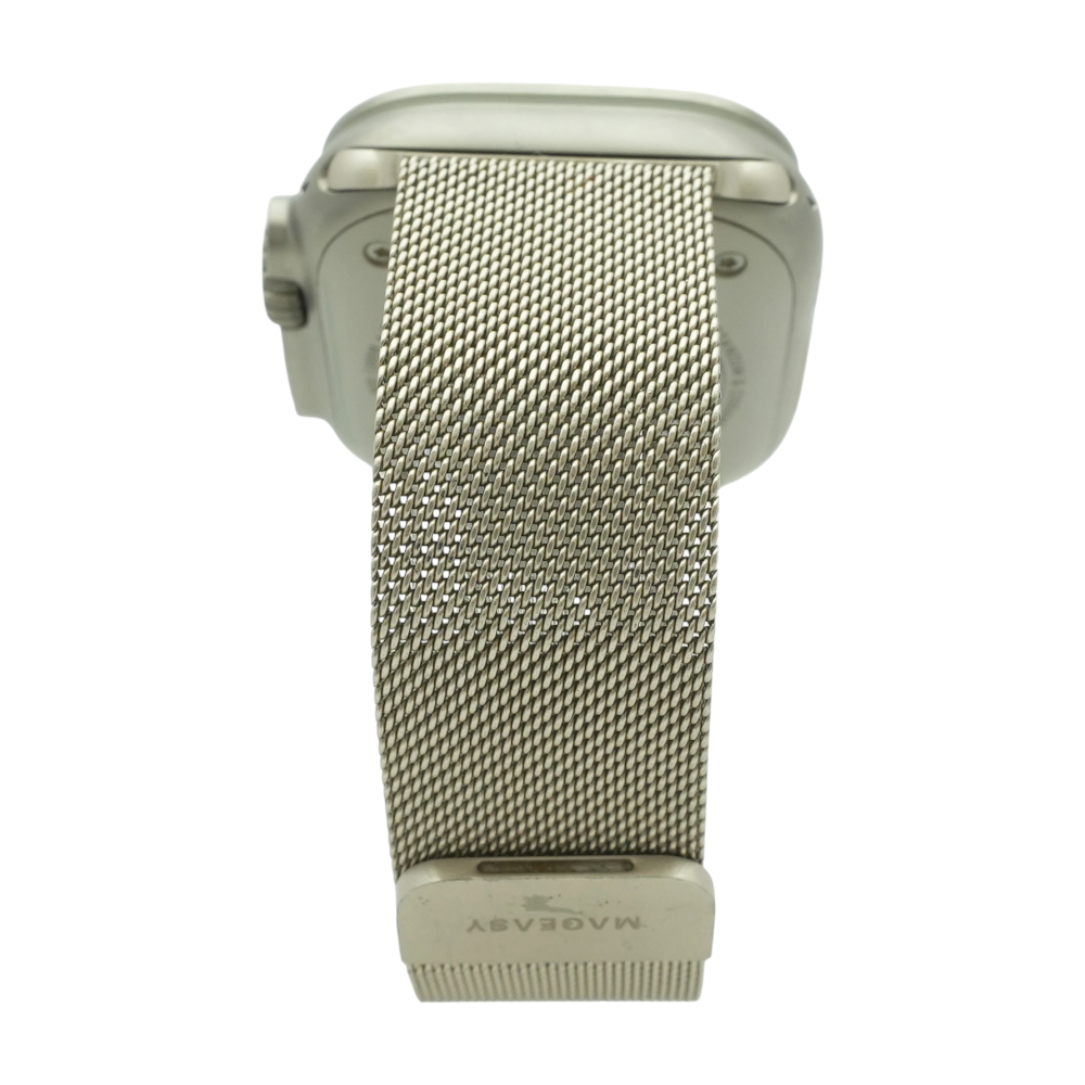 49mm Ultra 2 Gray Smartwatch Silver Band M/L