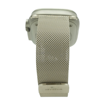 49mm Ultra 2 Gray Smartwatch Silver Band M/L
