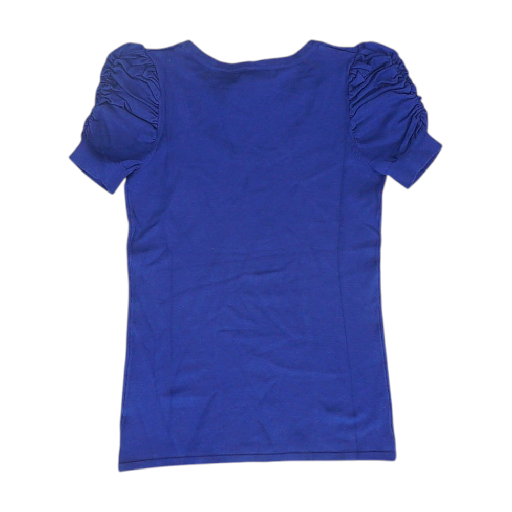 Blue Petite Pullover Sweater