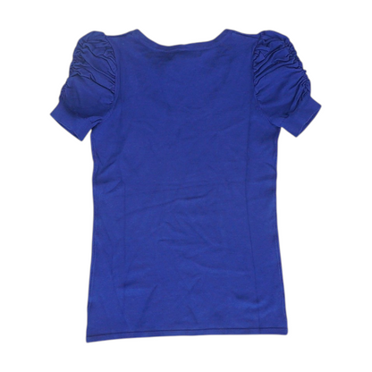 Blue Petite Pullover Sweater