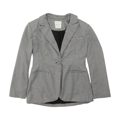 Black Houndstooth Blazer