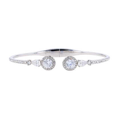 Costume Cubic Zirconia Cuff Bracelet
