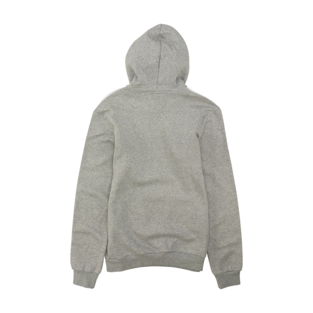 adidas Gray Solid Hoodie Pullover – Image 2