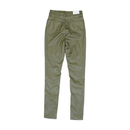 Green Solid Pants