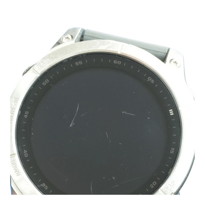 42mm Fenix 7 Silver Smartwatch Black Band S/M