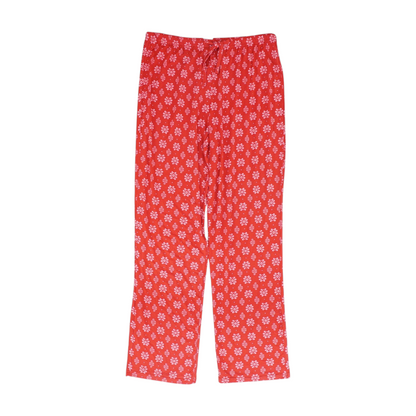 Red Print Pajama Bottom