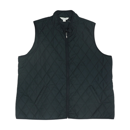 Black Plus Solid Vest