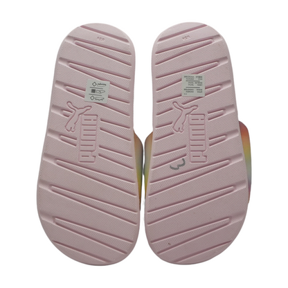 Pink Athletic Slides Shoes