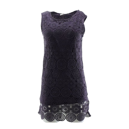 Purple Misc Mini Dress