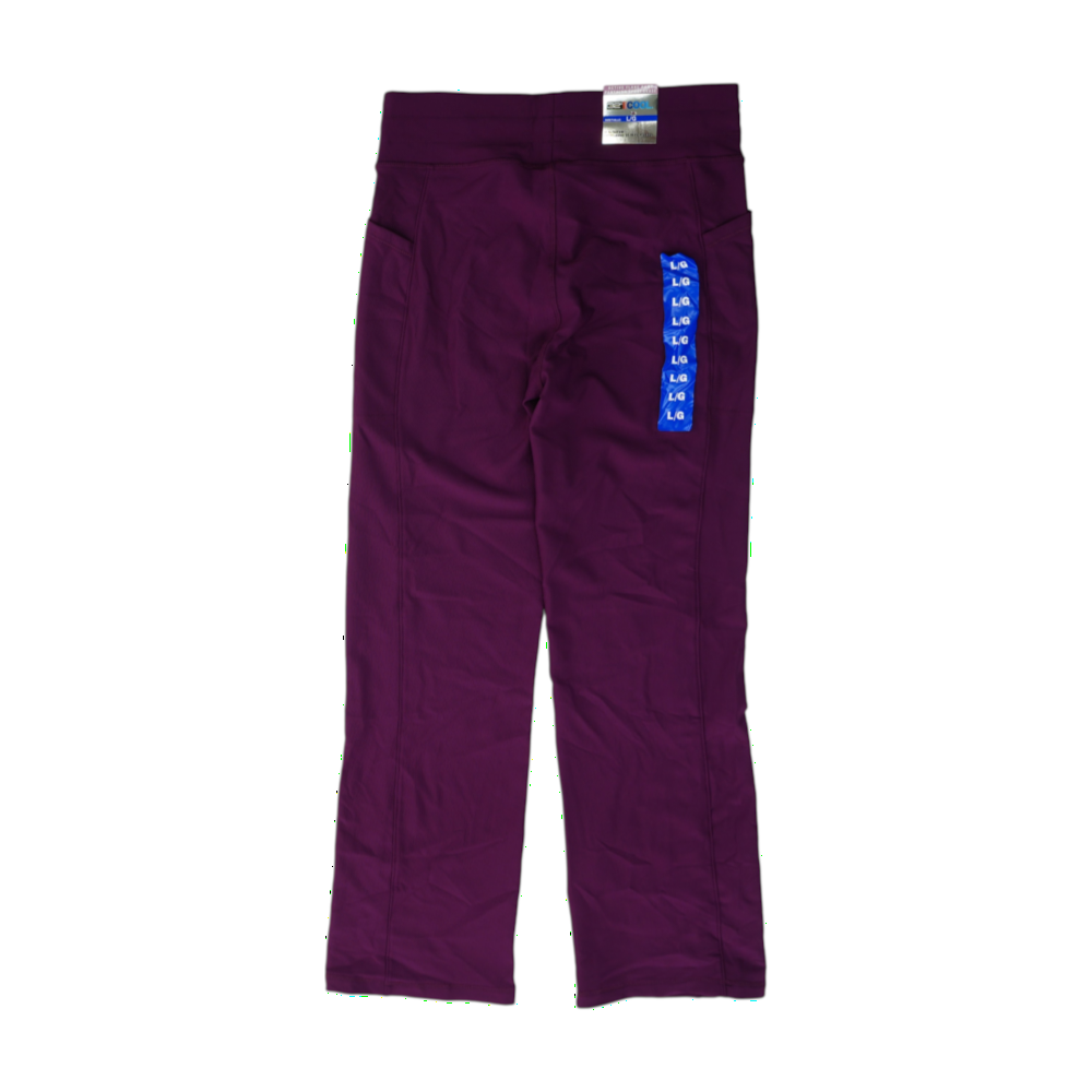 Purple Straight Pants