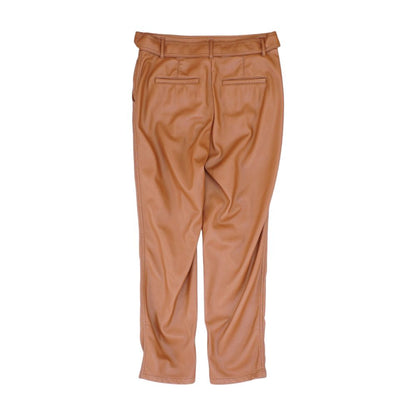 Brown Solid Pants