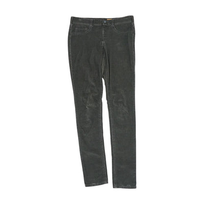 Gray Solid Pants