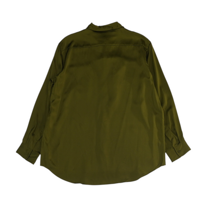 Green Button Down