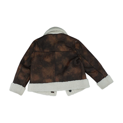 Brown Solid Jacket