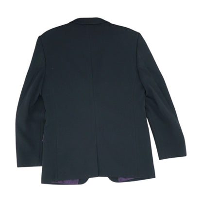 Black Solid Sport Coat