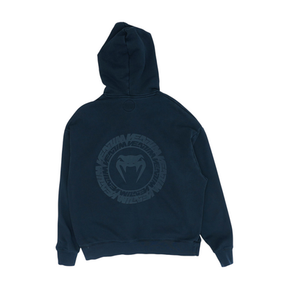 Black Solid Hoodie Pullover