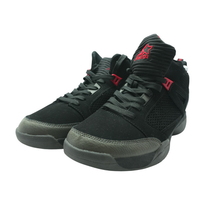 Black High-Top Athletic Shoes