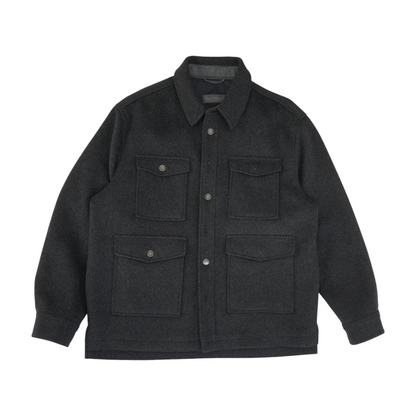 Gray Solid Jacket