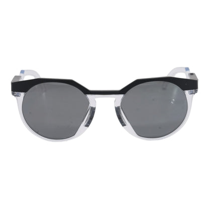 Clear HSTN Round Sunglasses