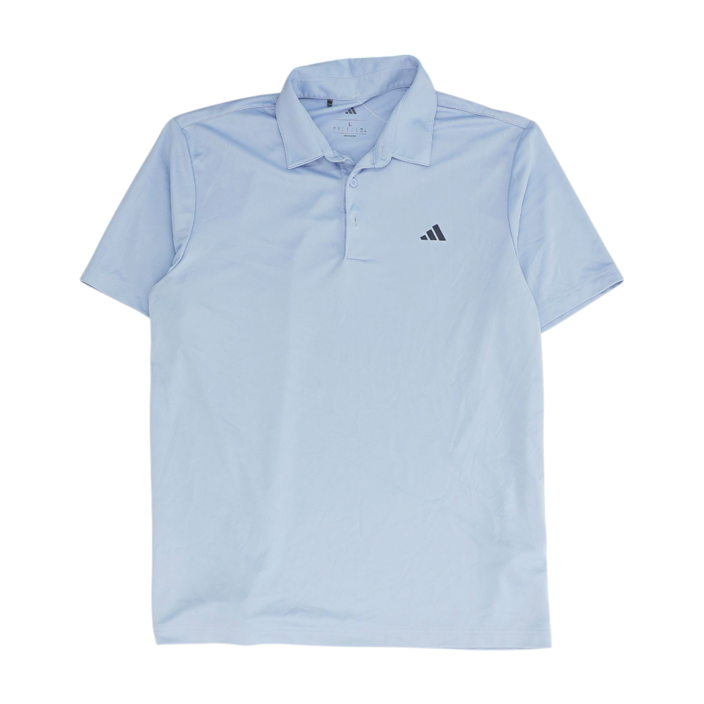 Purple Solid Short Sleeve Polo