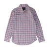 Multi Short Plaid Long Sleeve Button Down