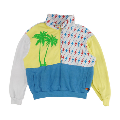 Multi Graphic 1/4 Zip Pullover