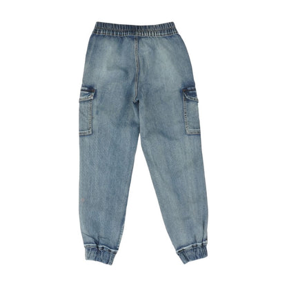 Blue Solid Jeans