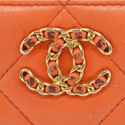 Orange Card Case