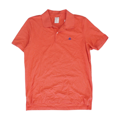 Pink Solid Short Sleeve Polo