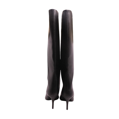 Black Knee-High Boots