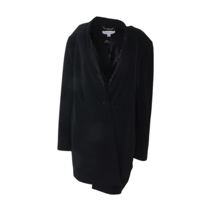 Black Solid Blazer