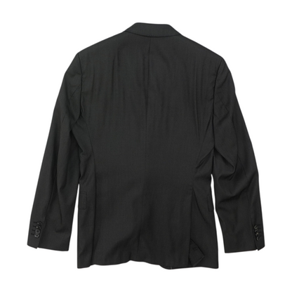 Black Solid Blazer