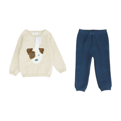 Beige Long Sleeve Set