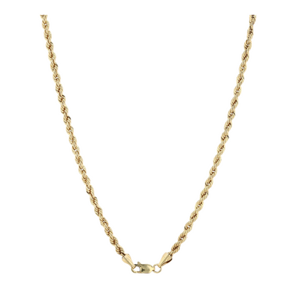 10K Yellow Gold Chain Necklace