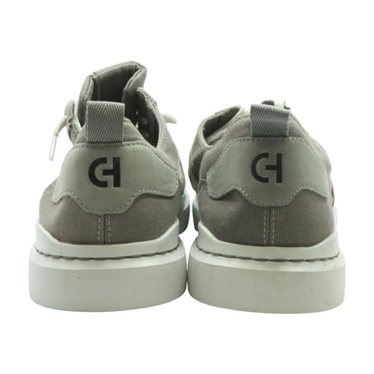 Gray Lace Up Casual Shoes