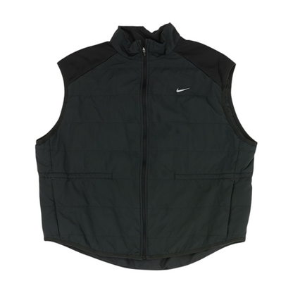 Black Solid Vest