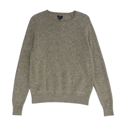 Brown Solid Pullover Sweater