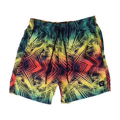 Navy Print Swim Bottom