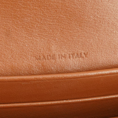 Tan Triomphe Compact Wallet in Triomphe Canvas