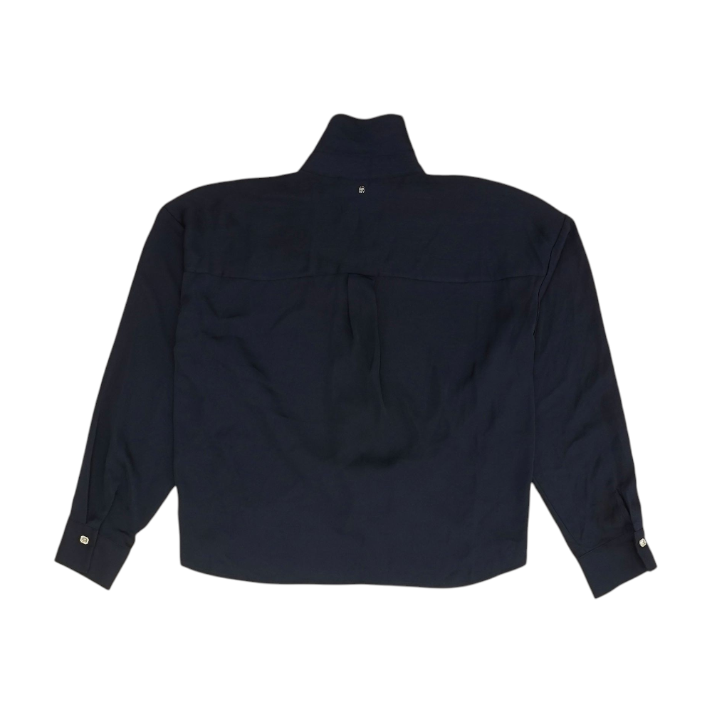 Navy Button Down