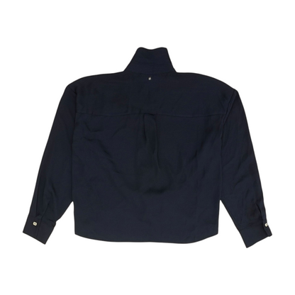 Navy Button Down