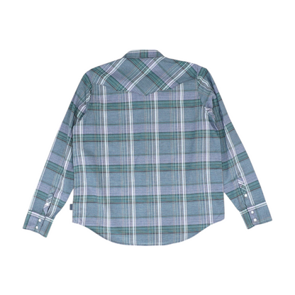 Multi Plaid Button Down