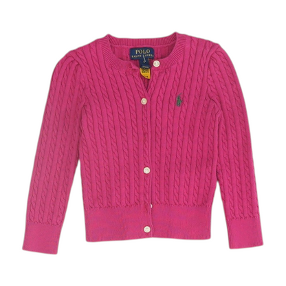 Pink Cardigan Sweater