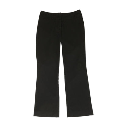Black Solid Dress Pants