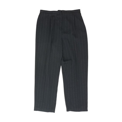 Black Striped Pants