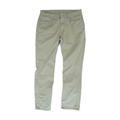 514 Beige Straight Jeans