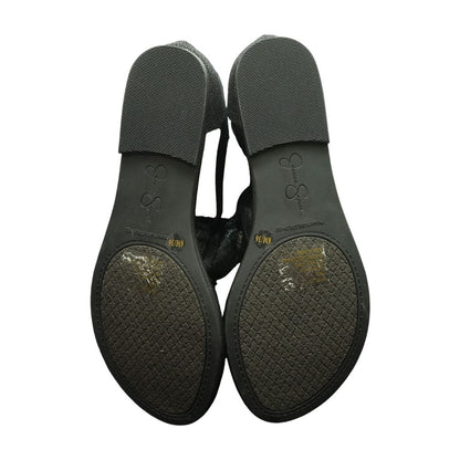Black Flat Sandals