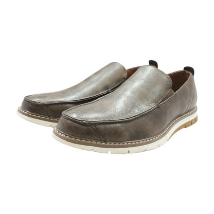 Brown Slip-On Dress Shoes